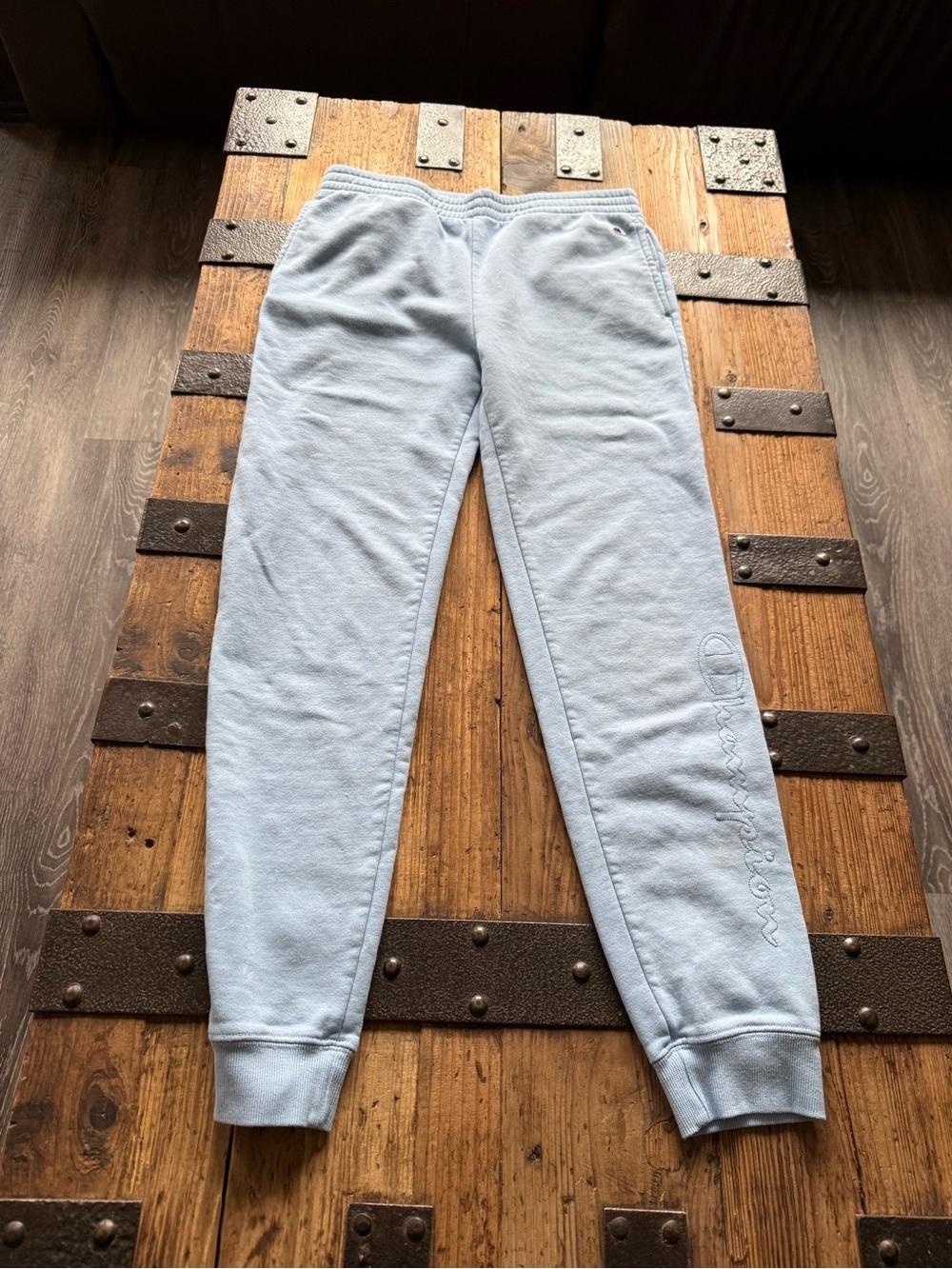 $5 for $20 min order ! Champion Kids Pale Blue Fleece Joggers